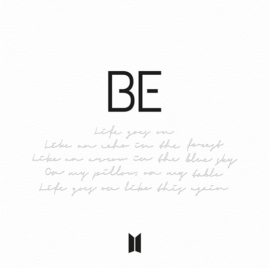 Album cover for BE