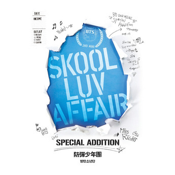 BTS album cover: Skool Luv Affair Special Addition