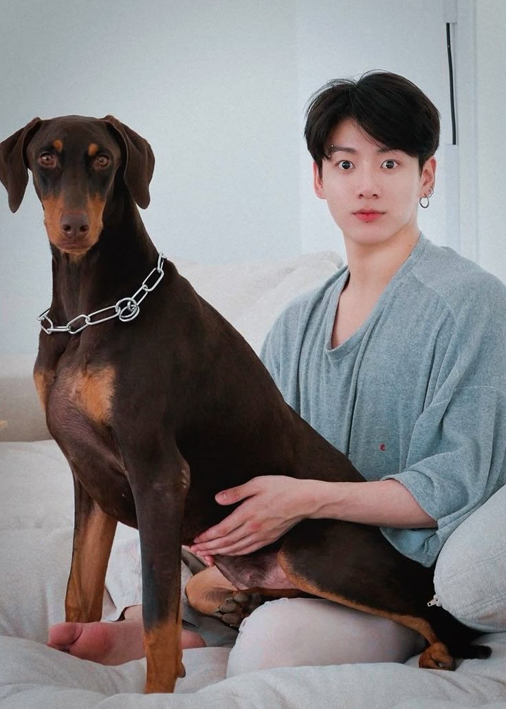 Jungkook's dog Bam